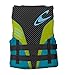 O'Neill Women's SuperLite USCG Life Vest, Black/Turquoise/Lime/Turquoise,Medium