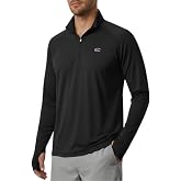 Champion Men's Quarter-Zip Pullover Sun Shirt UPF 50+ Long Sleeve Rashguard | UPF 50+ Sun Protection, Quick Dry, Quarter-Zip, Moisture-Wicking,Pullover Shirt, Lightweight, Breathable, Golf &amp; Fishing