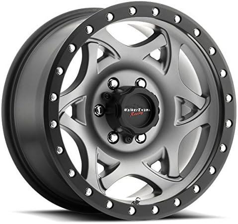 Walker Evans Racing 501GN Legend Satin Graphite with Satin Black X-LOK Lip Wheel (168''/86.50"  +1mm Offset)