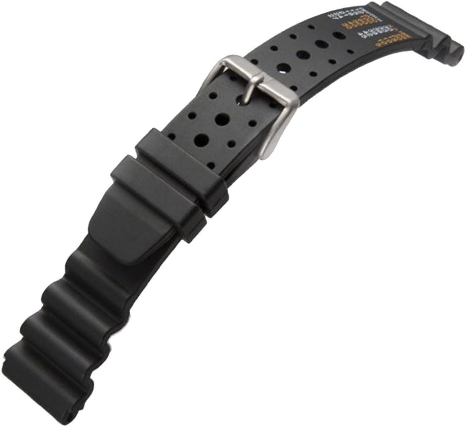 Minott Diver Replacement Strap for AJ9230-08EE NY0040-09EE Waterproof 20 mm Black