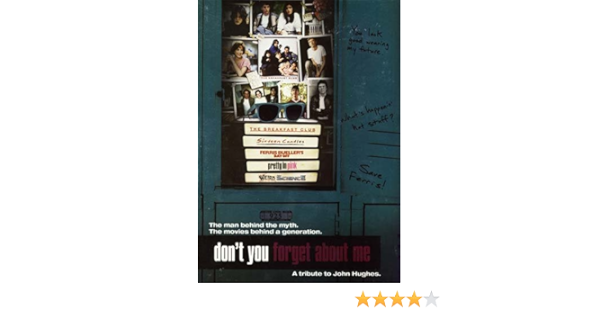 Amazon Com Don T You Forget About Me Ally Sheedy Andrew Mccarthy Judd Nelson Kevin Smith Mia Sara Matt Austin Sadowski Movies Tv