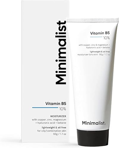 Minimalist Vitamin B5 10% Oil Free Moisturiser Gel 50 g