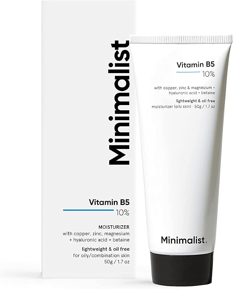Minimalist Vitamin B5 10% Oil Free Moisturiser Gel 50 g