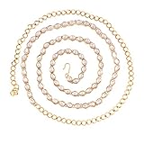 I Jewels Gold Plated Kundan Kamarband/Belly Chain for Women (B019)