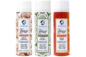 Isoplus African Wildflower Island Paradise Mango Splash Hair Freshener 1.2 oz Set 3 pieces