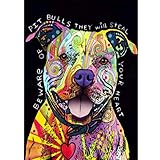 Numkuda Christmas 5D Diamond Painting Kits Full Drill Diamond Embroidery (Bulldog, 12x16)