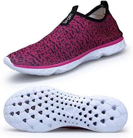 DOMOGO Women and Men Beach Shoes Lightweight Durable Comfortable Quick Drying Aqua Shoes Walking Sports Sneakers