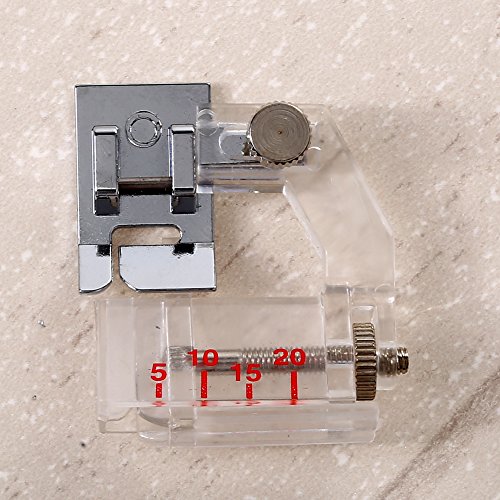 Vanpower Set of 4 Size Fusible Bias Tape Maker Tool Kit 6mm 12mm 18mm 25mm Fabric Sewing Quilting Bias Binding Maker