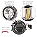 4 Pack Portable Outdoor COB Camping Lantern with LED Torch Flashlight, Water Resistant Collapsible Tent Light with Adjustable Hook for Hiking,Emergencies,Hurricanes,Outages(Batteries Not Included)