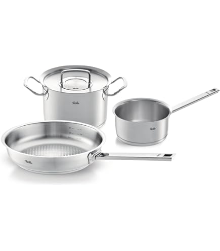 Amazon.com: Fissler San Francisco 3-Piece Stainless Steel Saucepan