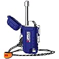 SUPRUS Waterproof Lighter Windproof Lighter Arc Plasma Lighters USB-C Rechargeable with Expandable and Flexible Neck for Outdoor, Camping & Kitchen (Blue)
