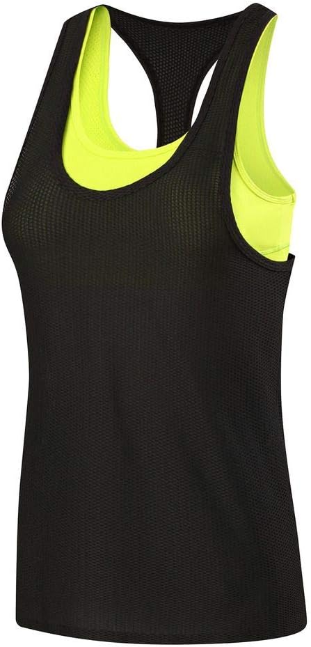 Women’s Hex 2 in 1 Training Tank and Crop with Removable Cups