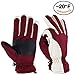 Winter Gloves, OZERO -20ºF Cold Proof Thermal Ski Glove for Men & Women - Reinforced PU Palm and TR Cotton Insert - Water Resistant & Windproof - Denim-Frost/Berry-Red/Wine-Cream