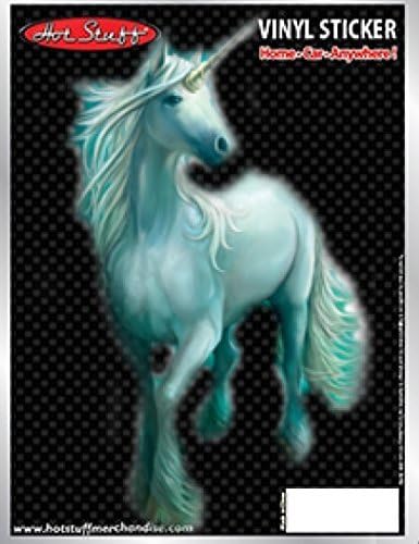 HOT STUFF MERCHANDISE UNICORN ANNE STOKES AUTO STICKER