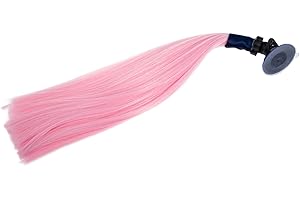 Wire Reusable Synthetic High Straight Delicate Temperature Pigtail Motorcycle Ponytail Accessory
