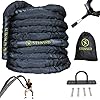 STENSED Battle Rope touw met ankeroefeningsset, 100% polyDacron 9/12/15 meter, diameter 38/50, ideaal voor crossfit…