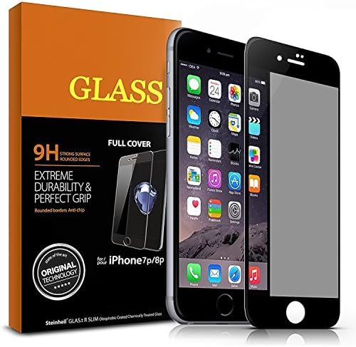 iPhone 8 Plus 7 Plus Screen Protector,DDtou 3D HD Soft Touch Edge Crystal Clear Tempered 9H Hardness Anti-Scratch Glass Screen Protector Full Coverage for Apple iPhone 7P 8P (5.5 inches)