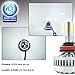 Stark 90W 9000LM LED Headlight Conversion Kit - Cool White 6000K 6K - Low Beam/ High Beam/ Fog Light Bulbs - H8 / H9 / H11 / H16