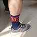 ONEMALL FC Barcelona Soccer/Football Sports Crew Socks 3 Pair-Pack