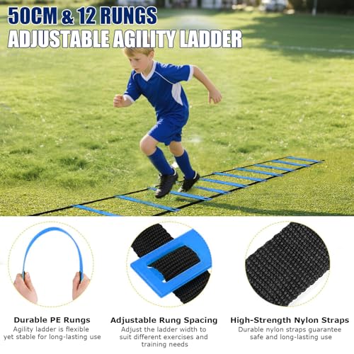 MAXVINI 2 Set Football Goals for Kids 3x2.4 ft/6x4 ft Portable Pop Up Soccer Training Nets Equipement for Youth Games for Easy Assembly & Foldable, Practice Goal Suitable for Outdoor, Backyard, Garden