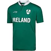 Lansdowne Green Ireland Shamrock Performance Short Sleeve Rugby Shirt