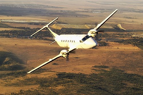 Home Comforts LAMINATED POSTER Travel Transportation Airplane Cernair Beech 1900 Poster 24x16 Adhesive Decal