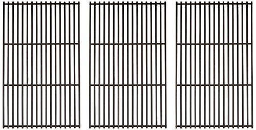Music City Metals 50343 Porcelain Steel Wire Cooking Grid Replacement for Gas Grill Model Surefire SF34LP, Set of 3