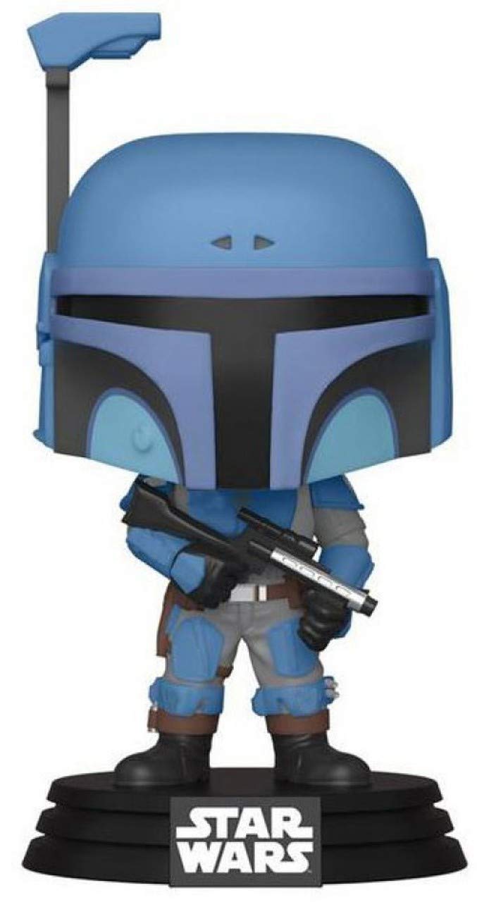 Star Wars Funko The Mandalorian POP Death Watch Mandalorian Exclusive Vinyl Bobble Head [No Stripes]