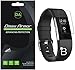 [6-Pack] Dmax Armor for Fitbit Charge 2 Screen Protector, [Full Screen Coverage] High Definition Clear Shield