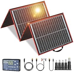 DOKIO 160w 18v Portable Foldable Solar Panel Kit