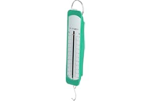 Aramox Spring Dynamometer, Force Measuring Instrument with High for Physics Lab, Measures Force Up to 10N and Mass Up to 1kg 