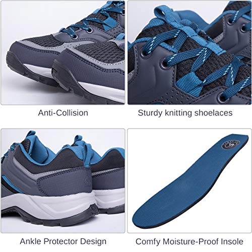 CAMEL CROWN Hiking Shoes for Men Tennis Trail Running Backpacking