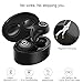 Bluetooth Headphones, Touch Control Dual Wireless Earbuds True Wireless Stereo Bluetooth Headset V4.2 Earphones with Built-in Mic, Charging Box and IPX5 for iPhone iPad Samsung Android Phones (Black)