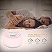 INLIFE Wake Up Light Alarm Clock Wireless Mood Light with Sunrise Simulation and 4 Natural Alarm Sounds, White Noise Machine with 4 Sleep Sounds, 7 Multicolor Rechargeable Portable Night Light