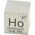 10mm Holmium Element Cube for Element Collection 0.39" Ho Density Cube Periodic Table Collect DIYs Biz Gift