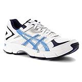 ASICS Women's Gel 190 TR Training Shoe, White/Periwinkle/Midnight Navy, 8.5 M US