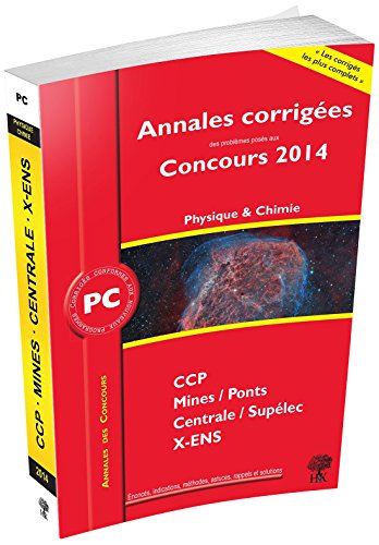 PC physique et chimie 2014