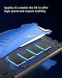 HP V6 RAM 16GB Kit (8GBx2) DDR4 3000MHz CL16 1.35V