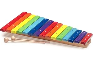 Stagg XYLO-J15 RB US 15-Key Rainbow Xylophone with Mallets
