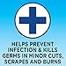 Mountain Falls 10% Povidone Iodine Solution First Aid Antiseptic for Minor Burns, Cuts, and Scrapes, 4 Fluid Ounce (Pack of 4)