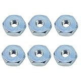 Hipa (Pack of 6 Sprocket Cover Bar Nut for STIHL 010 011 012 024 026 028 029 030 031 032 034 036 038 039 041AV 042 044 046 048 064 066 Chainsaw