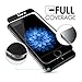 iPhone 7 Screen Protector G-Color iPhone 7 Full Coverage Tempered Glass Screen Protector for Apple iPhone 7(Black)