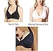 GOUP 3 Pairs (6 Pieces) Womens Removable Triangle Cup Smart Cups Bra Inserts for Sport Bra Yoga Bra Bikini Top Soft Bra Pad,Free Gift Bra Extender,Beige(Size L/XL)