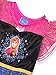 Disney Frozen Elsa Anna Girls Fantasy Gown Nightgown (4, Blue/Pink)