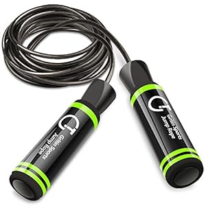 Comprar Cuerda para Saltar,Gritin Velocidad con mango de espuma suave y cuerda ajustable rodamientos de bolas rápidos para entrenamientos de gimnasia