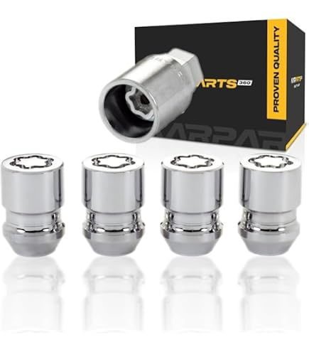 Amazon.com: McGard 24154 Chrome Cone Seat Wheel Locks (M12 x 1.25