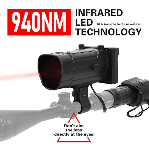 Digital Night Vision Scope Recorder for Rifle Hunting with WiFi