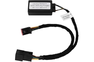 Citreal Auto Start Stop Eliminator Compatible with Jeep Wrangler Gladiator 2019 2020 2021 2022 2023 2024 Autostop Engine Automatic A-Off Start Stop Function Plug&Play Car Accessories