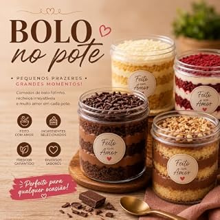Livro Bolos no Pote: Um Negócio de Sucesso : O guia completo para empreendedoras que desejam iniciar um negócio lucrativo com receitas, dicas de vendas e administração (MC Confeitaria Lucrativa)