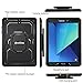 Fintie Shockproof Case for Samsung Galaxy Tab S3 9.7, [Tuatara Magic Ring] 360 Rotating Multi-Functional Grip Stand Cover Built-in Screen Protector for Galaxy Tab S3 9.7 (SM-T820/T825/T827), Black